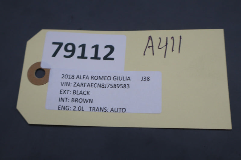Load image into Gallery viewer, 17-23 Alfa Romeo Giulia Center Console Electronic Parking Brake Switch Oem