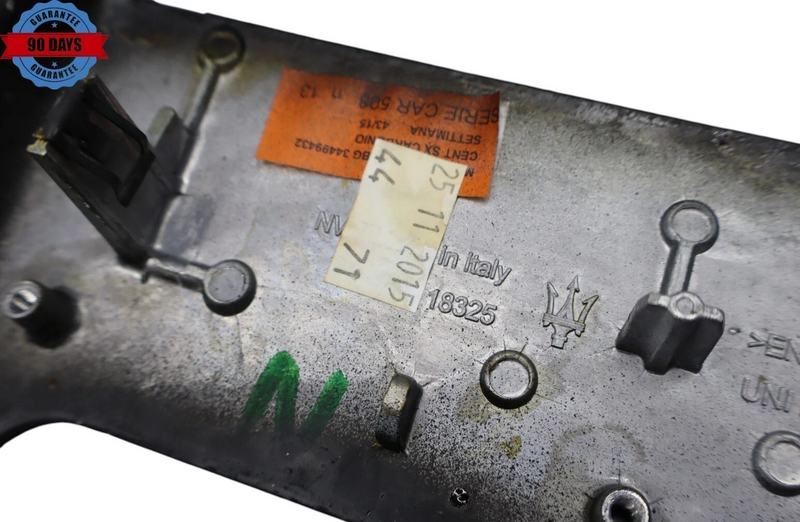 Load image into Gallery viewer, 14-17 Maserati Quattroporte Front Center Console Cover Trim Carbon 670021478 Oem