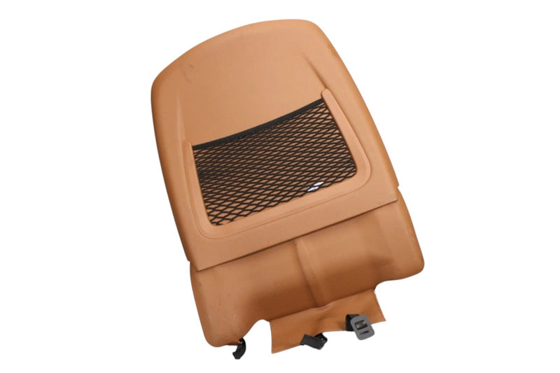 Load image into Gallery viewer, 14-17 Maserati Ghibli Front Left Driver Side Seat Back Cover Brown 673001854 Oem