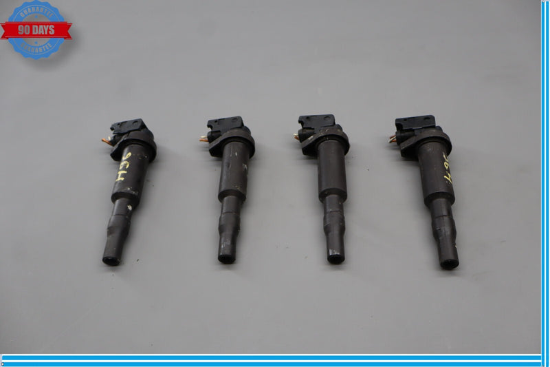 Load image into Gallery viewer, 09-15 BMW 750i 740i Front Engine Ignition Coil Coils Set of 4 Black Oem