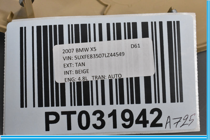 Load image into Gallery viewer, 07-13 BMW X5 E70 Front Right Passenger Side Dashboard End Cover Trim Cap Oem