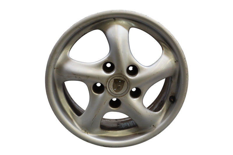 Load image into Gallery viewer, 97-05 Porsche Boxster 911 Front Alloy Wheel Rim Disc 17x7 17" R17 Silver Oem