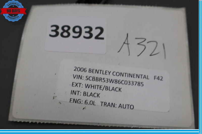 Load image into Gallery viewer, 06-12 Bentley Continental Rear Right Passenger Side Door Molding Trim Round Oem