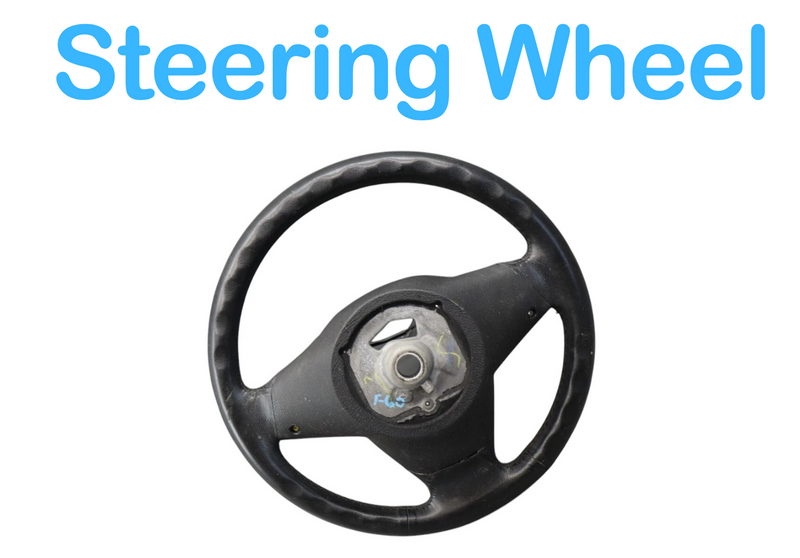 Load image into Gallery viewer, 07-13 BMW X5 E70 3 Spoke Steering Wheel W/ Button Leather Black 32306780544Oem
