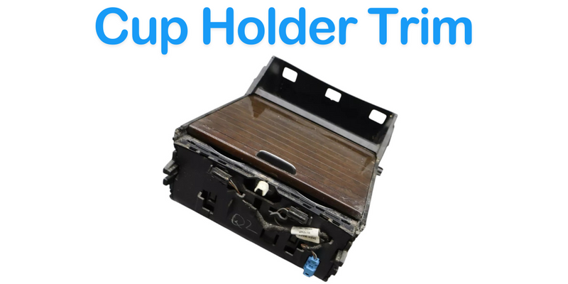 Load image into Gallery viewer, 12-19 Mercedes W166 GL550 ML63 AMG AshTray Cup Holder Trim Wood 1666802114 Oem
