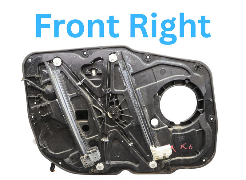 Load image into Gallery viewer, 15-20 Hyundai Genesis G80 Front Right Side Door Window Regulator Panel Black Oem