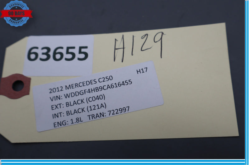 Load image into Gallery viewer, 08-15 Mercedes C300 C350 C63 AMG Rear Right Seat Belt Buckle Black Oem