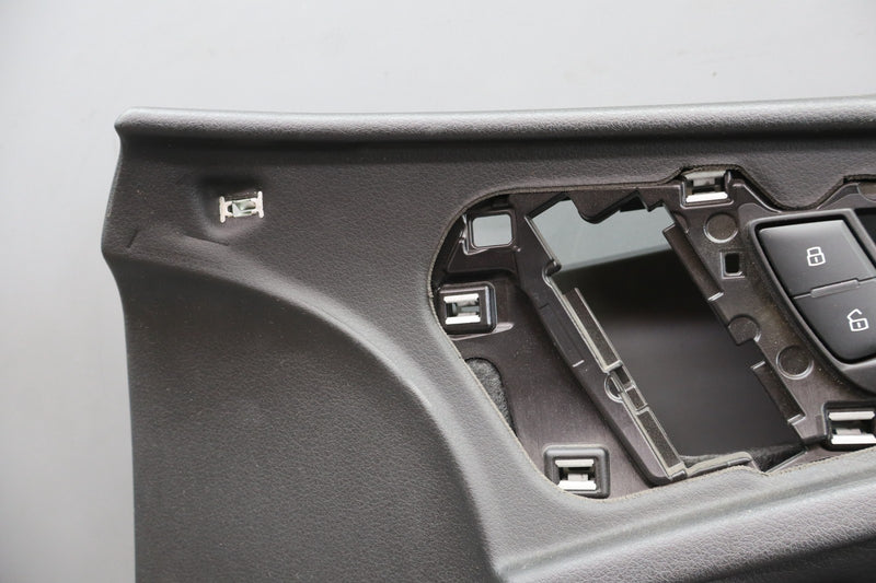 Load image into Gallery viewer, 12-18 Audi A6 Quattro Front Right Passenger Side Interior Door Panel Black Oem