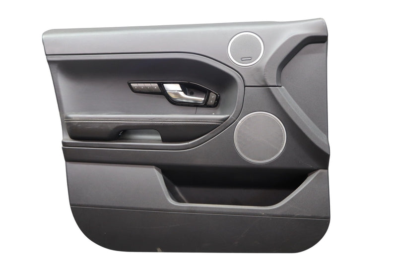 Load image into Gallery viewer, 12-19 Range Rover Evoque L538 Front Left Door Trim Panel Assembly Black Oem