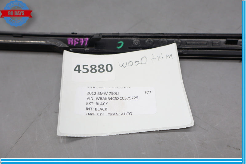 Load image into Gallery viewer, 09-15 BMW 740i 740Li 750i Right Side Console Upper Cover Trim Molding Oem