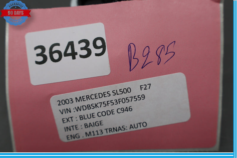 Load image into Gallery viewer, 03-06 Mercedes R230 SL500 SL55 AMG Front Lumbar Control Switch 2208000878 Oem