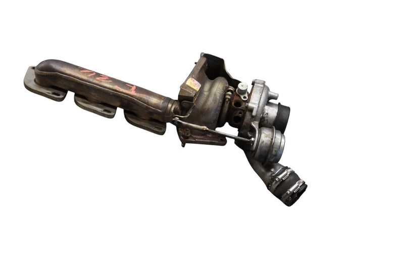 Load image into Gallery viewer, 11-18 Mercedes S550 CL550 W221 Left Side Turbocharger Turbo Charger Manifold Oem