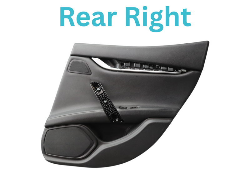 Load image into Gallery viewer, 14-22 Maserati Ghibli M157 Rear Right Passenger Side Interior Door Panel Oem