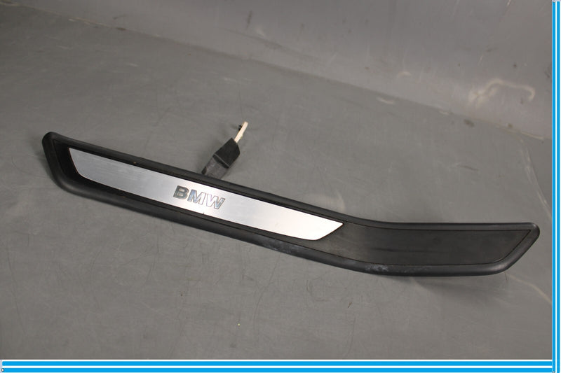 Load image into Gallery viewer, 09-15 BMW 750i 750Li F01 F02 Rear Left Door Sill Scuff Plate Trim 7181013 Oem