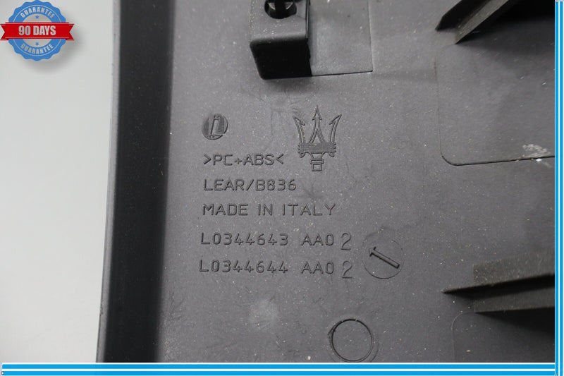 Load image into Gallery viewer, 14-20 Maserati Ghibli Front Left Driver Side Seat Lower Trim Cover Panel Oem