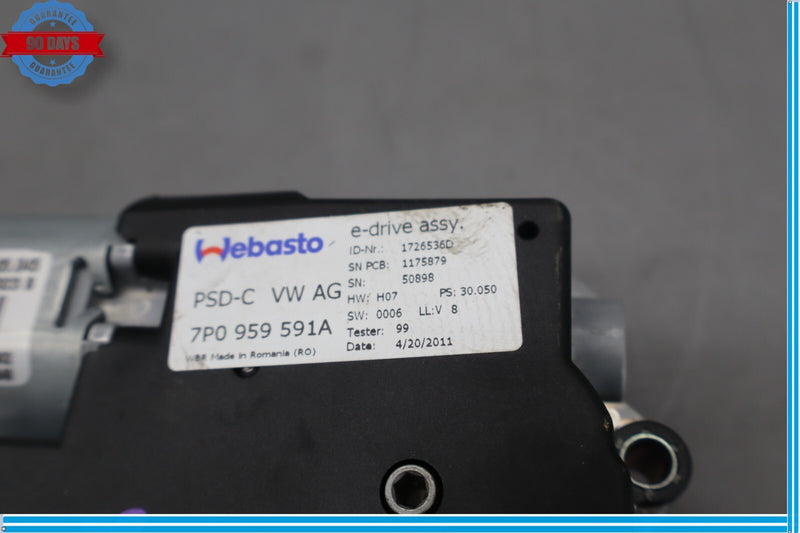 Load image into Gallery viewer, 11-17 Volkswagen Touareg Rear Panoramic Sunroof Sun Roof Motor Assembly Oem