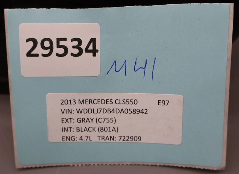 Load image into Gallery viewer, 12-17 Mercedes CLS550 CLS63 Left Side Rear View Door Mirror W/ Blind Spot Oem