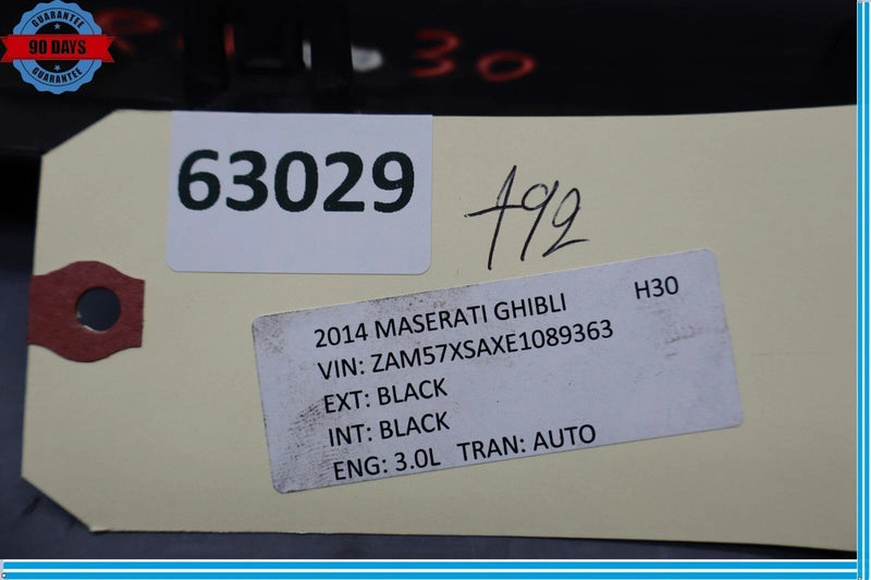 Load image into Gallery viewer, 14-19 Maserati Ghibli Rear Right Side Bumper Valance Lower Cover Panel Trim OEM