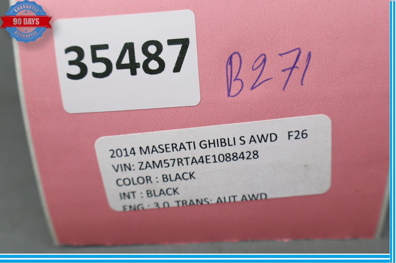 Load image into Gallery viewer, 14-22 Maserati Ghibli S Rear Center Seat Belt Seatbelt Retractor Oem