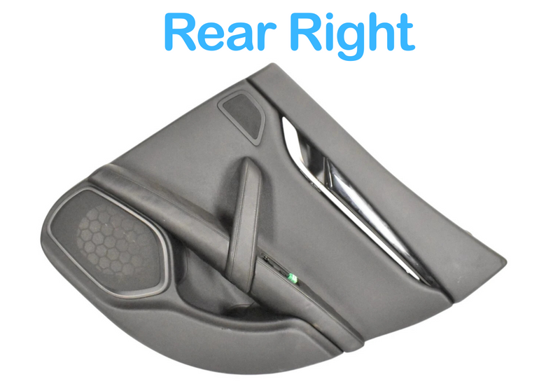 Load image into Gallery viewer, 14-22 Maserati Ghibli S Rear Right Passenger Side Interior Door Cover Panel Oem