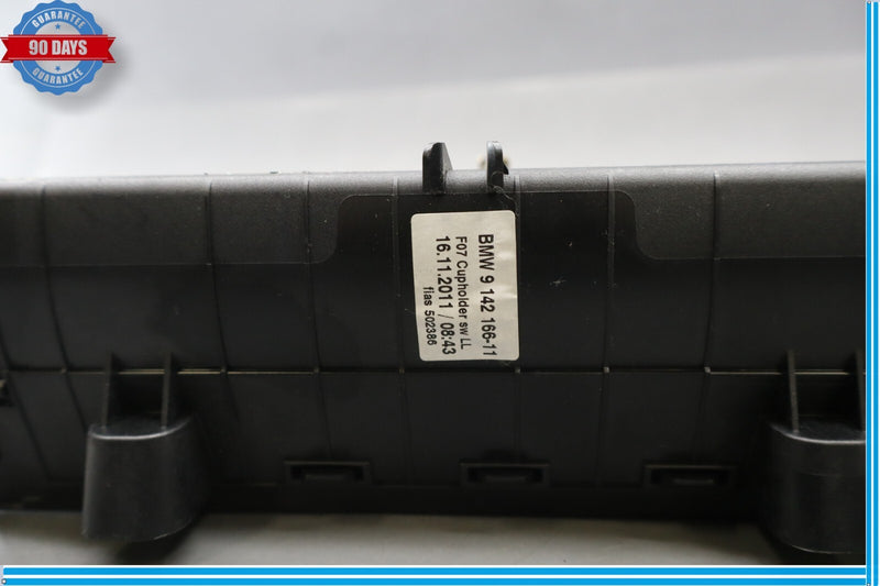 Load image into Gallery viewer, 10-17 BMW 535i GT xDrive Center Console Cup Holder Trim Black 914216611 Oem