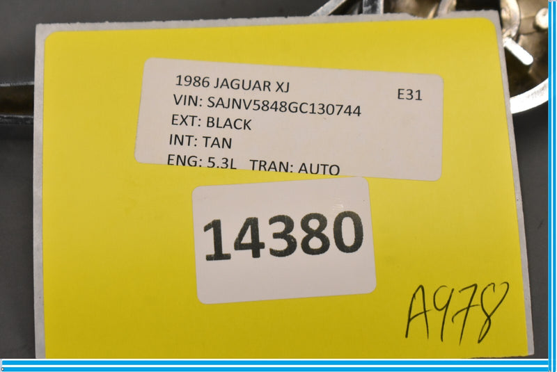 Load image into Gallery viewer, 84-95 Jaguar XJ6 XJS Front Left Driver Side Seat Adjustment Lever Oem