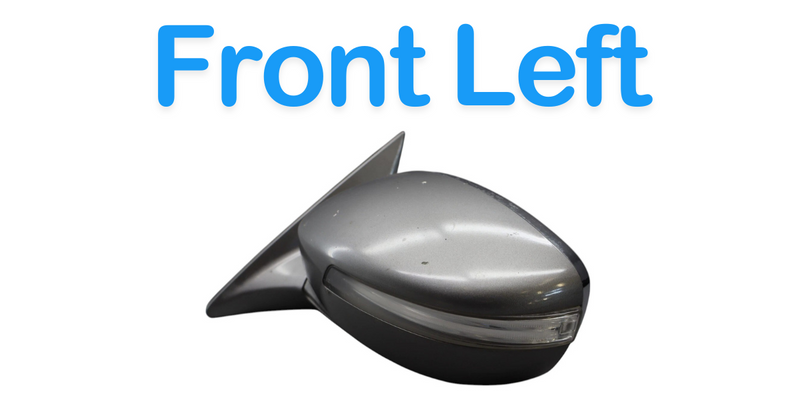 Load image into Gallery viewer, 11-16 Hyundai Equus Front Left Driver Side Door Rear View Mirror 876203N650 Oem
