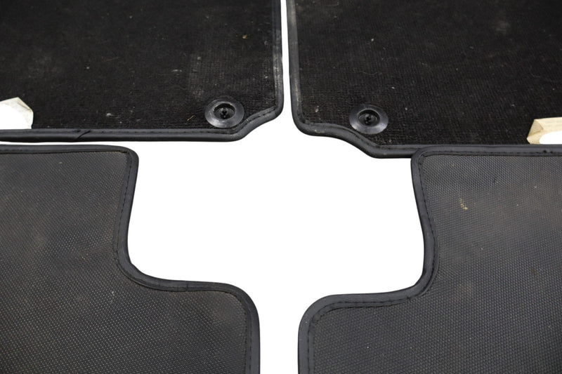Load image into Gallery viewer, 14-17 Maserati Ghibli Front Rear Floor Carpet Mats 4PC Black 673004328 Oem