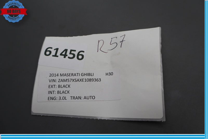Load image into Gallery viewer, 14-17 Maserati Ghibli Rear Center Seat Belt Retractor 6700174400 Oem