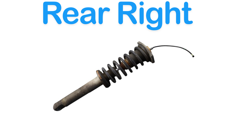 Load image into Gallery viewer, 07-11 Maserati Quattroporte Rear Right Side Shock Strut Absorber 248256 Oem