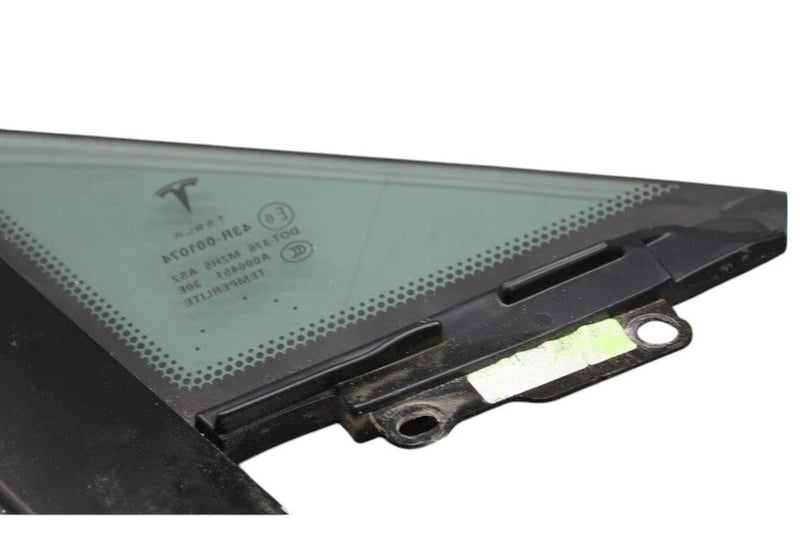 Load image into Gallery viewer, 12-16 Tesla Model S Front Left Driver Side Triangle Window Glass 43R001074 Oem