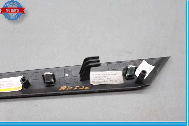 Load image into Gallery viewer, 14-19 Maserati Ghibli S Rear Right Door Card Panel Wood Cover Trim Oem
