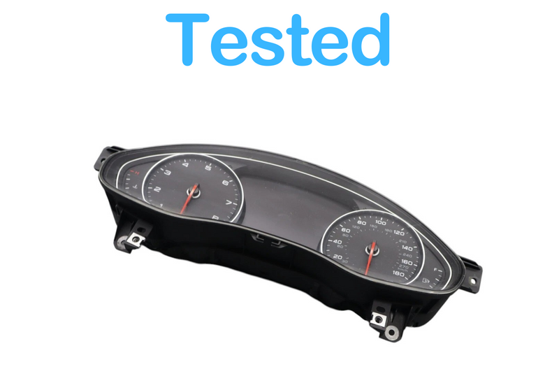 Load image into Gallery viewer, 12-15 Audi A6 Front Dash Driver Side Speedometer Gauge Instrument Cluster Oem
