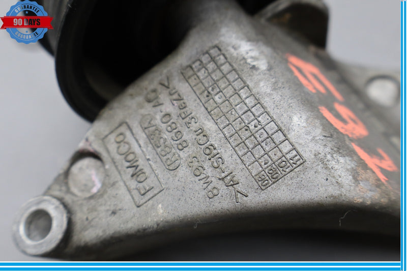 Load image into Gallery viewer, 10-19 Jaguar XJ XF XK S/C Engine Lower Belt Idler Pulley Bracket w/ Pulley Oem