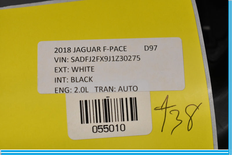 Load image into Gallery viewer, 18-20 Jaguar E-Pace Front Right Door Window Frame Trim Cover Oem