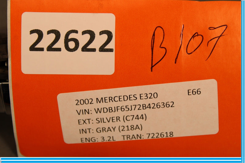 Load image into Gallery viewer, 96-03 Mercedes W210 E320 E430 Front Right Passenger Side Door Handle Silver Oem