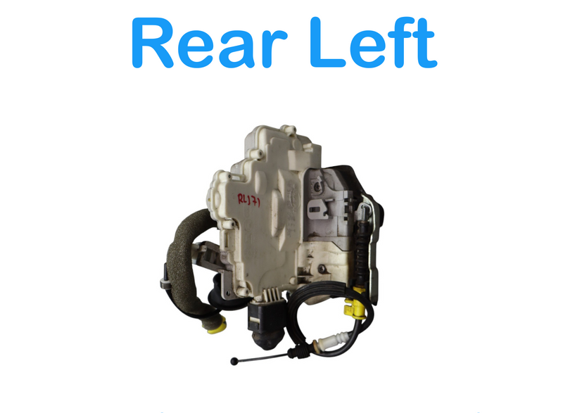 Load image into Gallery viewer, 11-18 Volkswagen Touareg Audi Rear Left Driver Side Door Lock Latch Actuator Oem