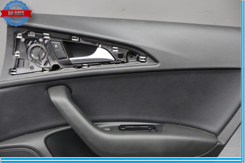 Load image into Gallery viewer, 12-18 Audi A6 Quattro Rear Right Passenger Side Interior Door Panel Trim Oem