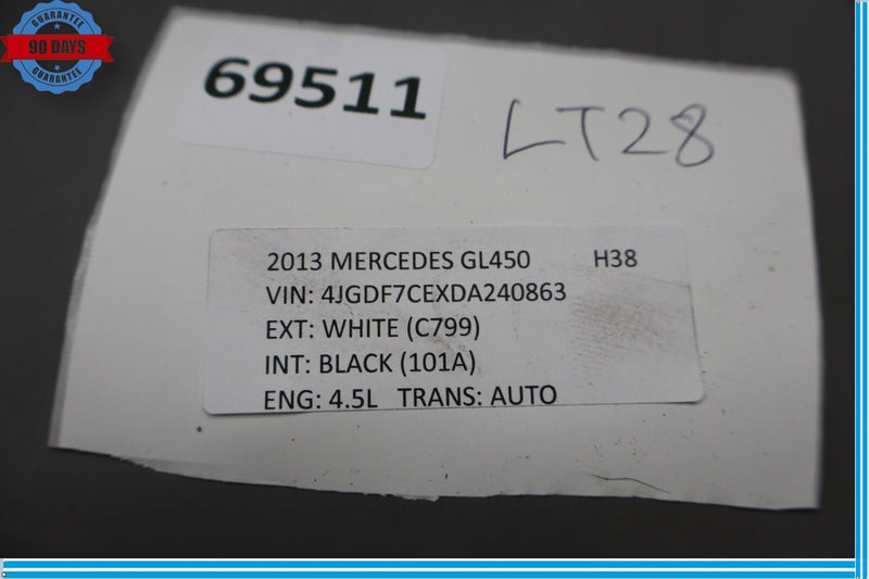 Load image into Gallery viewer, 13-16 Mercedes X166 GL450 GL550 Tailgate Liftgate Scuff Molding Panel Cover Oem