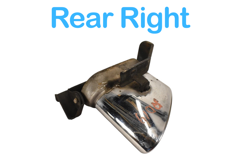 Load image into Gallery viewer, 03-12 Bentley Continental GT Rear Right Exhaust Pipe Muffler Tip 3W0253682D Oem