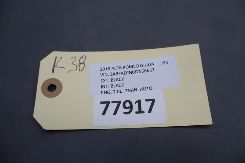 Load image into Gallery viewer, 17-19 Alfa Romeo Giulia Front Left Driver Side Seat Belt Seatbelt Buckle Oem