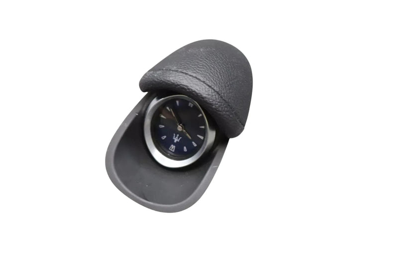 Load image into Gallery viewer, 14-18 Maserati Ghibli S Center Dashboard Analog Clock Trim 670021647 Oem