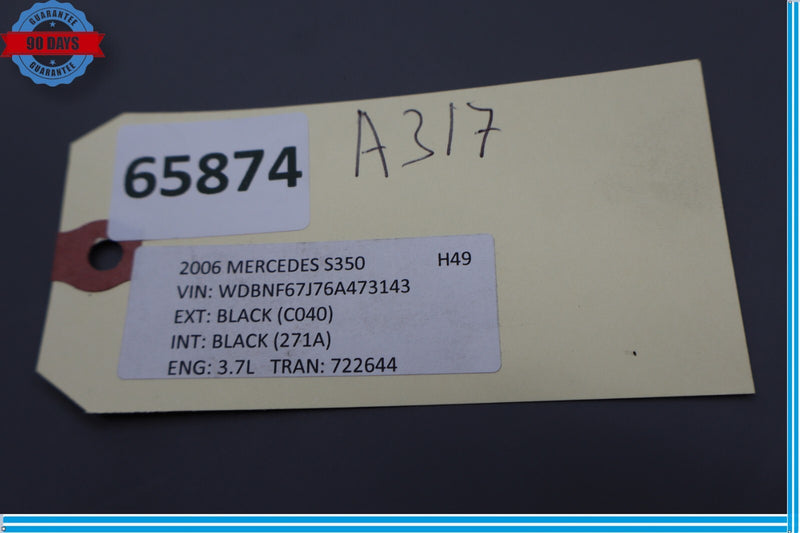 Load image into Gallery viewer, 00-06 Mercedes S350 S600 S55 AMG Rear Left Seat Control Switch 2208216279 Oem