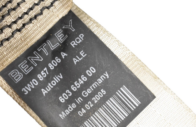 Load image into Gallery viewer, 03-10 Bentley Continental Front Right Passenger Side Seat Belt Seatbelt Oem