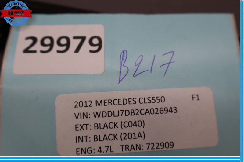Load image into Gallery viewer, 12-14 Mercedes W218 CLS550 CLS63 AMG Dashboard Dash Board Trim Panel Black Oem