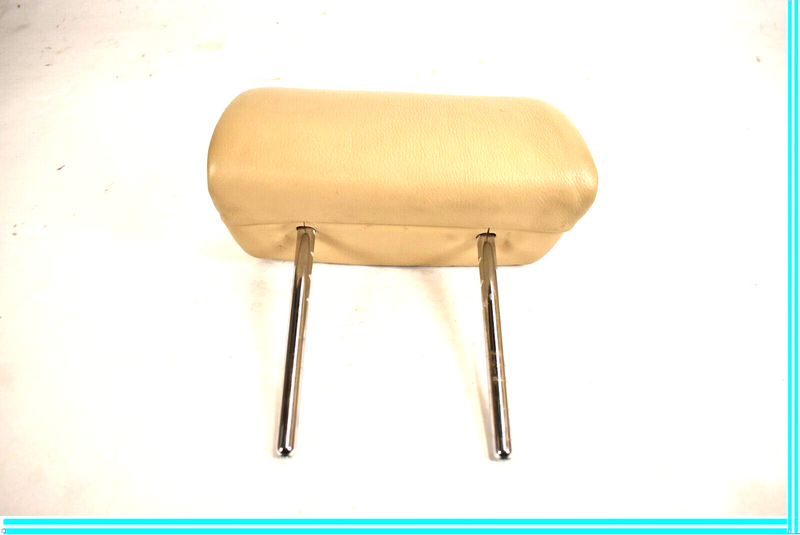 Load image into Gallery viewer, 2007-2013 BMW X5 E70 (B) REAR SEAT RIGHT OR LEFT HEADREST BEIGE LEATHER OEM 2008