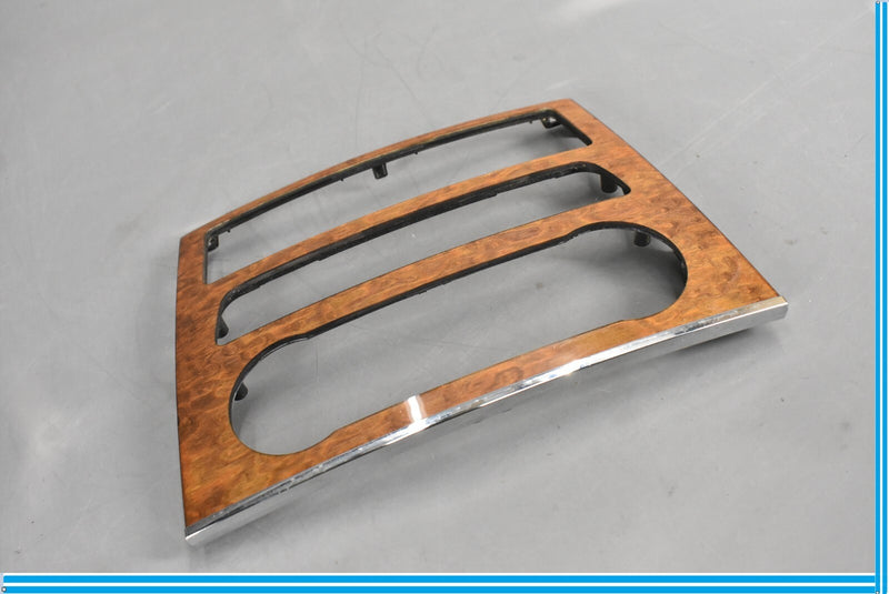 Load image into Gallery viewer, 06-12 Mercedes W164 GL450 Front Center Console Control Trim Bezel Wood Oem
