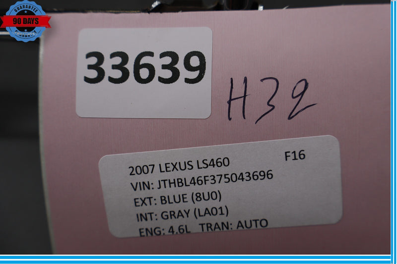 Load image into Gallery viewer, 07-12 Lexus XF40 LS460 Rear Center Headrest Head Rest 71960-50220 Oem