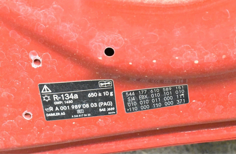 Load image into Gallery viewer, 14-18 Mercedes CLA250 CLA45 Hood Bonnet Cover Panel Assembly Red A1178800057 Oem
