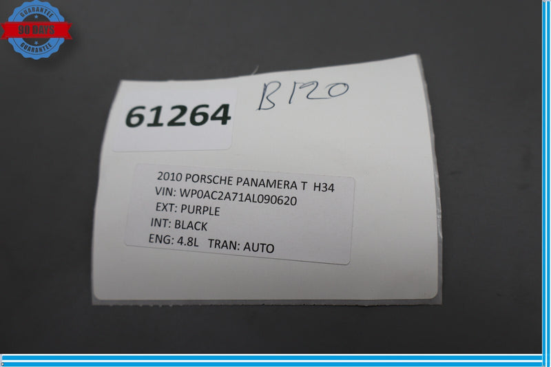 Load image into Gallery viewer, 10-16 Porsche Panamera Front Left Driver Seat Outer Trim Panel Cover Oem